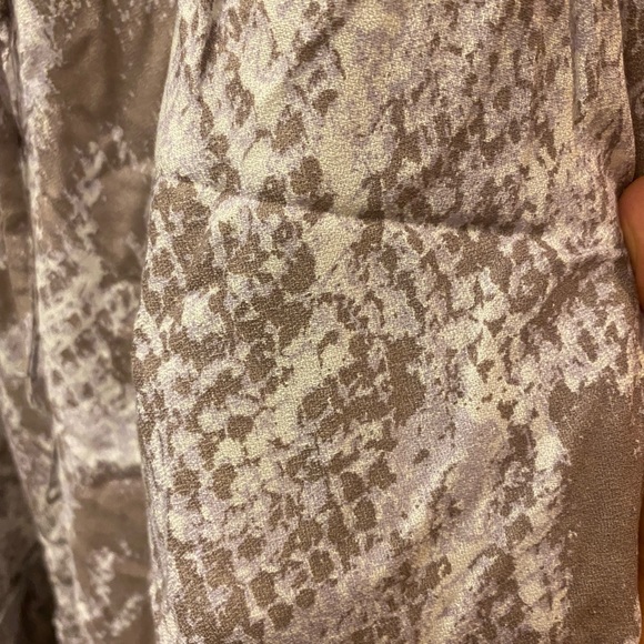 Grey/cream snakeskin print sundress. Size XL. - Picture 3 of 5